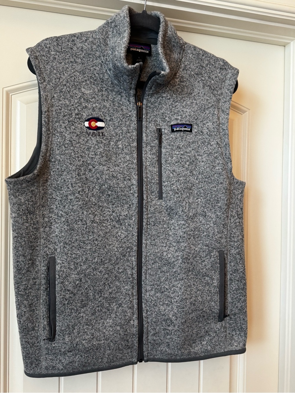 Patagonia Men's Grey Better Sweater Fleece Vest - Patagonia Vail Colorado